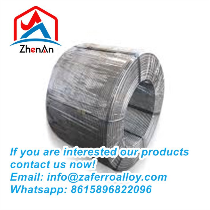 اعلی معیار کی خالص کیلشیم کورڈ وائر